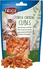 Trixie Premio Куриные кубики с сыром для кошек