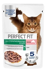 Perfect Fit для стерилизованных кошек (Лосось в соусе)