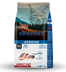 BRAVERY Adult Sterilized Cat (Сельдь)