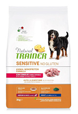 Trainer Natural Sensitive No Gluten Medium&Maxi Adult (Кролик)