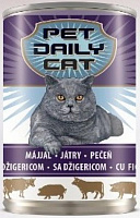 Piko Pet Консервы &quot;Pet Daily Cat Liver&quot; – Garfield.by