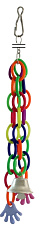 Triol 074KX Игрушка для птиц "Цветные цепочки"