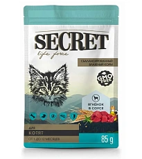 Secret Life Force для котят (Ягненок в соусе)