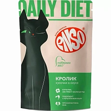 ENSO Daily Diet Пауч для кошек (Кролик в соусе)