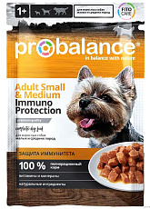 Пресервы ProBalance Dog Immuno Adult Small&Medium