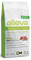 Alleva Equilibrium Adult Medium & Maxi (Ягненок, океаническая рыба)