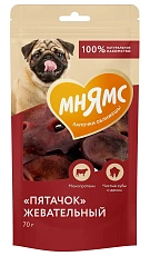 Мнямс Лакомство для собак Пятачок жевательный