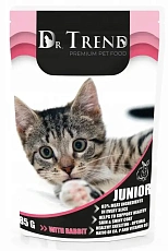 Dr.Trend Консервы для котят (Кролик)