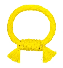 Playology Жевательное кольцо-канат DRI-TECH RING с ароматом курицы, желтый