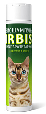 Irbis Forte Биошампунь антипаразитарный для кошек, 250 мл