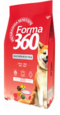Forma 360 Dog Adult Medium (тунец/рис)