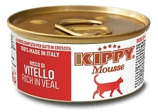 Kippy Mousse Cat Мусс с телятиной