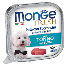 Monge Dog Fresh Pate (Тунец)