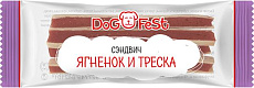 Dog Fest Сэндвич из ягненка и трески, 20 шт/уп.