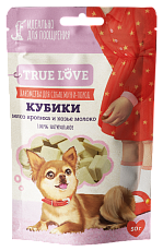 True Love Кубики (мясо кролика и козье молоко), 50 г