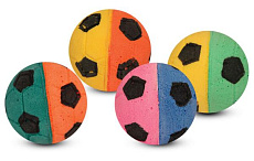 Triol Игрушка для кошек "Мяч футбольный", разноцветный