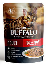 Mr. Buffalo Cat Adult (Говядина в соусе)