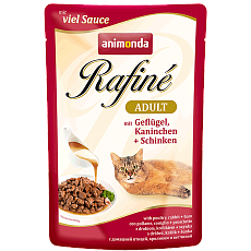 Rafine Soupe Adult (с дом. птицей, кроликом и ветчиной)