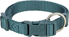 Trixie Ошейник Premium Collar петроль