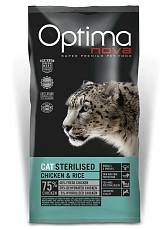 Optimanova Cat Sterilised (Курица и рис)