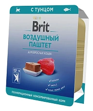 Brit Premium Воздушный паштет для взрослых кошек (Тунец)