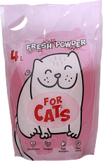 FOR CATS Наполнитель силикагелевый Fresh Powder (звездная пыль)