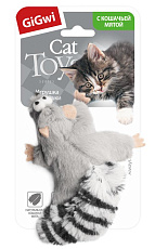 GiGwi CATCH & SCRATCH Енот с кошачьей мятой
