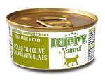 Kippy Cat Natural Консервы с курицей и оливками