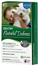Natural Defense Капли для собак (до 7 кг) от блох/клещей