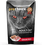 Prochoice Кусочки в желе для кошек (Ягненок и печень)