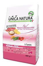Unica Natura Unico Mini (Сыровяленая ветчина, рис, картофель)