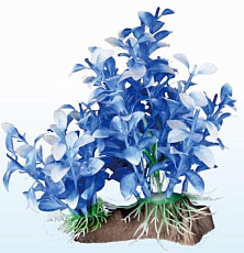 Marlin Aquarium Искусственное растение (синее) YM-5605