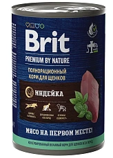 Brit Premium by Nature консервы для щенков всех пород (Индейка)