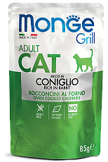 Monge Grill Pouch Adult  Cat (Кролик)