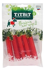 ТИТБИТ Палочки мармеладные Red snack для собак (Новогодняя коллекция)