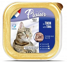 Plaisir Паштет для кошек (Тунец)