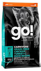 GO! Carnivore Adult Dog (Курица, индейка, утка)