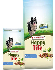 Happy Life для взрослых собак (Лосось)