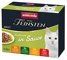 Vom Feinsten Adult Cat Mixpack Raffinesse в соусе