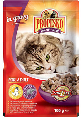 Propesko Cat Pouch (Курица, печень в соусе)