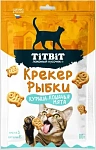 ТИТБИТ Крекер рыбки со вкусом Курица-кошачья мята