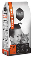 Amity Premium Sterilized Cats (Лосось и рис)