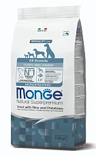 Monge Dog Speciality All Breeds Puppy&Junior (Форель, рис, картошка)