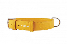 Collar Glamour Ошейник с объемной надписью желтый