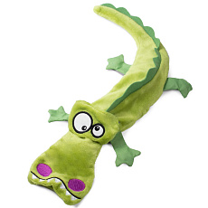 GiGwi PLUSH FRIENDZ Крокодил с 4-мя пищалками