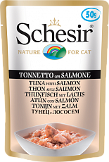 Паучи Schesir Tuna Salmon (Тунец, лосось)