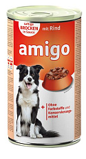 Amigo Консервы для собак (Говядина)