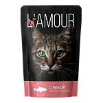 L’AMOUR для кошек с рыбой в соусе