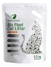 Naturalitter Bio Plant Cat Litter Активированный уголь