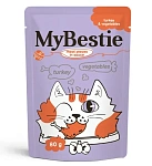MyBestie для кошек (Индейка с овощами в соусе)